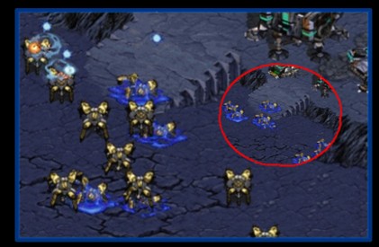 This was about the biggest waste of units ever.  I think they did 26 damge to the bunker or something.  That's it.  =/