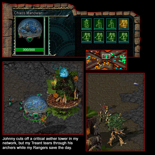 Manowar look different when they have units in them, so you never have to wonder...