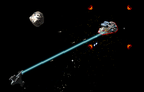 DIE!  Die you impotent collection of space junk!