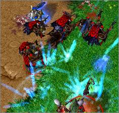 The whole elven army dies in five seconds.