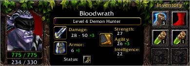 Demon Hunters are patient bastards. The hero wouldn't move his portrait head for over two minutes. It probably has to do with how the Hunter is blind... *grumble*