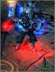 Forgefire gives it to Bloodwrath from behind - with a stone-serious face.