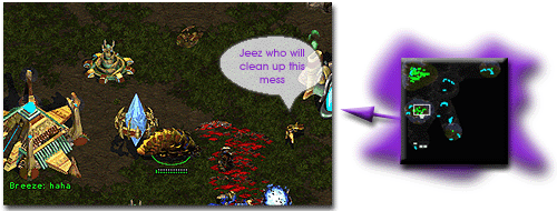 Hyenna that was a good idea, dropping in front of my Reaver... I wonder why it didn't work out that well heheh