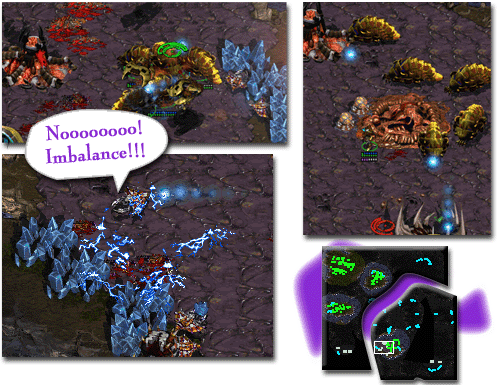 Apparently the Drone vs Reaver + Templar matchup isn't balanced well enough. Blizzard, are you sleeping???