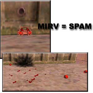 MIRVs are great stalemate busters 

when an enemy team is going all defense.