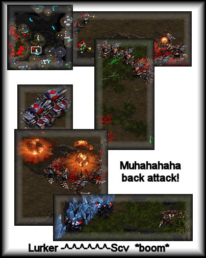 Can you see my gosu drawing? with the lurker shooting its spines at the scv? at the bottom? no? i'm off to cry then...