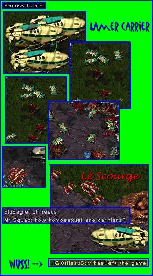 Carriers kinda own ground-only units