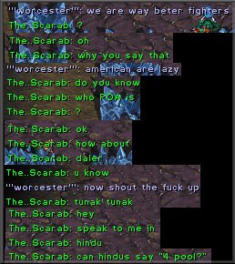 no sir, I will not shout the fuck up